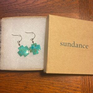 Sundance turquoise earrings